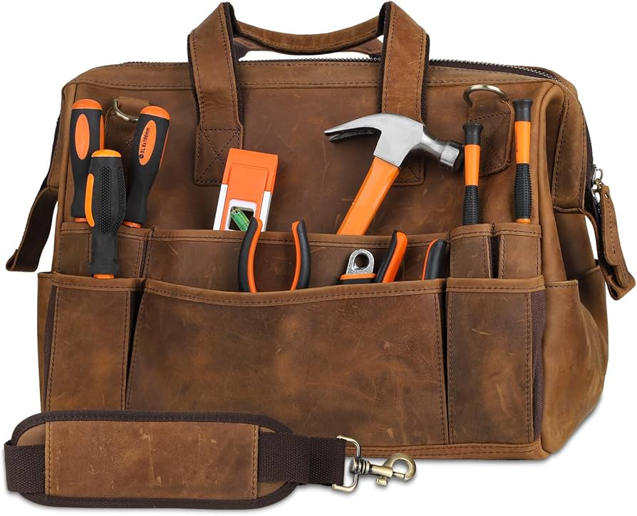 Featured Image for Heavy-Duty Leather Tool Bag: Is It Worth Upgrading? (Pros & Cons)