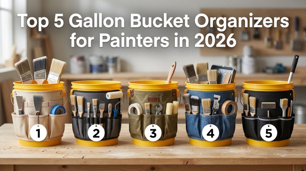 Featured Image for 5 Gallon Bucket Organizer for Painters: The Ultimate 2026 Guide to Efficient, Portable Tool Storage