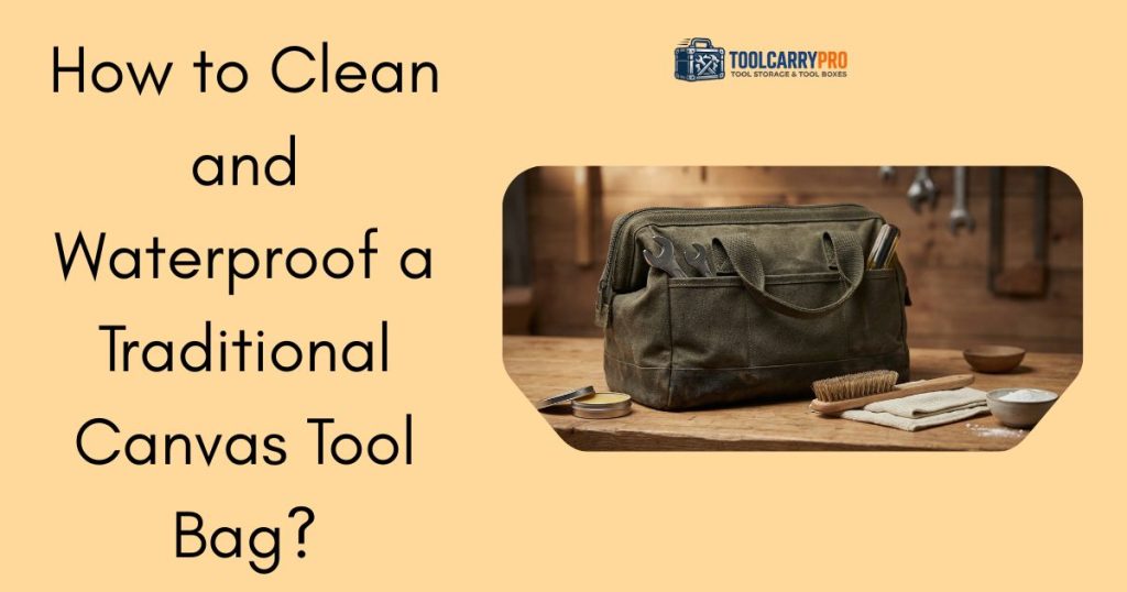 Featured Image for How to Clean and Waterproof a Canvas Tool Bag (Step-by-Step)