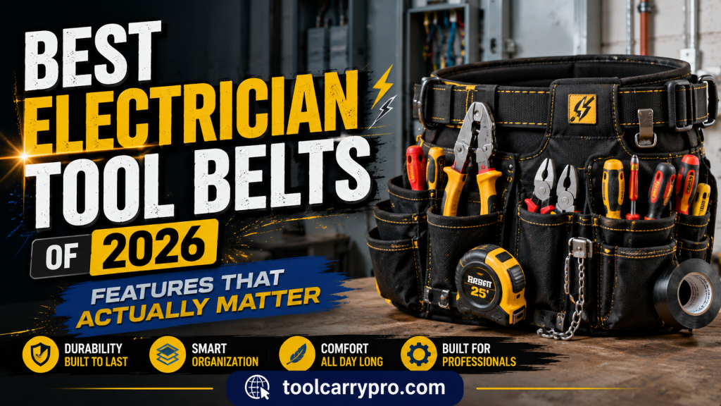 Featured Image for Best Electrician Tool Belts of 2026: Features That Actually Matter